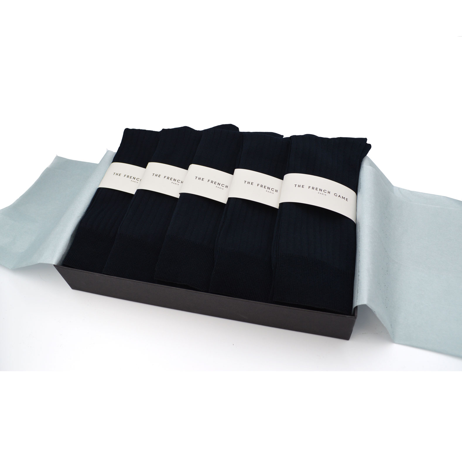 Semainier de chaussettes made in France Frenchy Navy 5