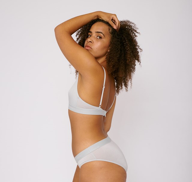 Soutien-gorge gris-bleu - Organic basics 2