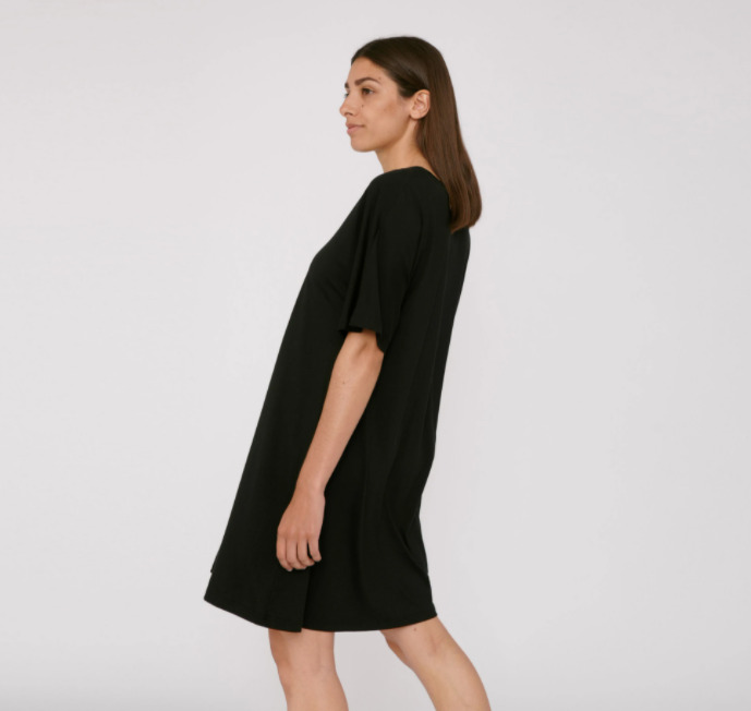 Robe t-shirt Lite noire - Organic basics 2