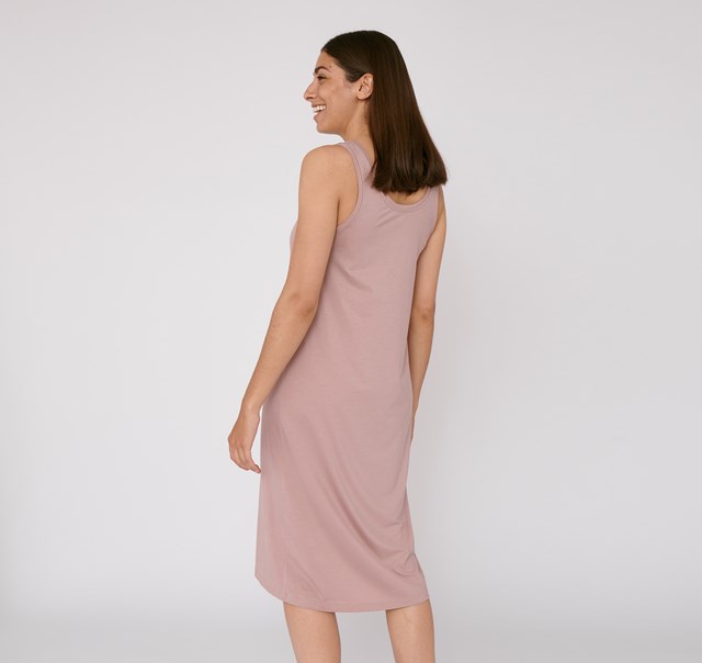 Robe t-shirt Lite vieux rose - Organic basics 3