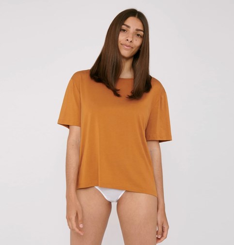 T-shirt Lite ocre - Organic basics