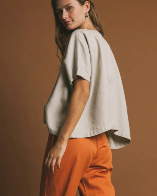 Blouse ample beige - Thinking MU 3