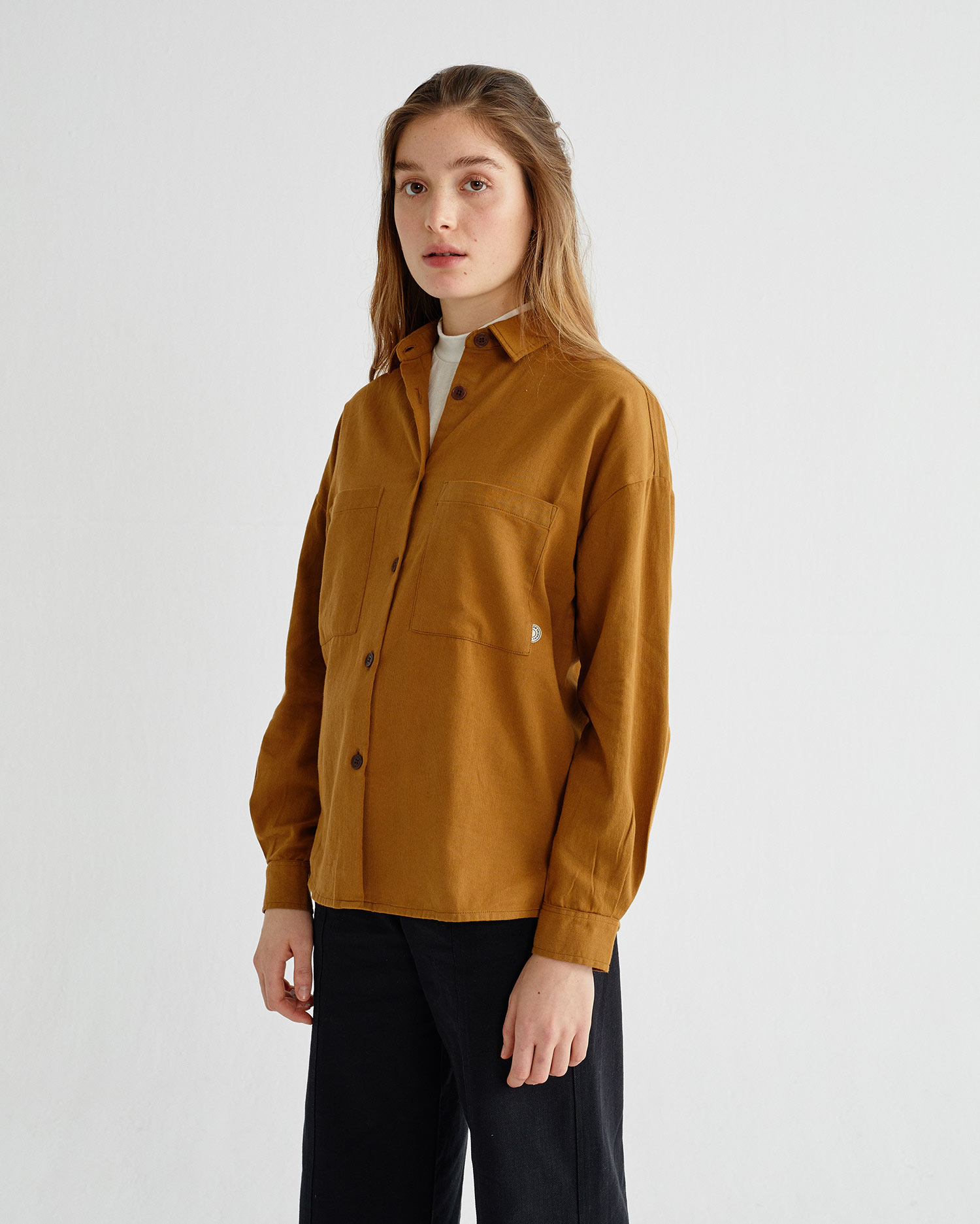 Chemise/veste caramel - BAU de Thinking MU 2