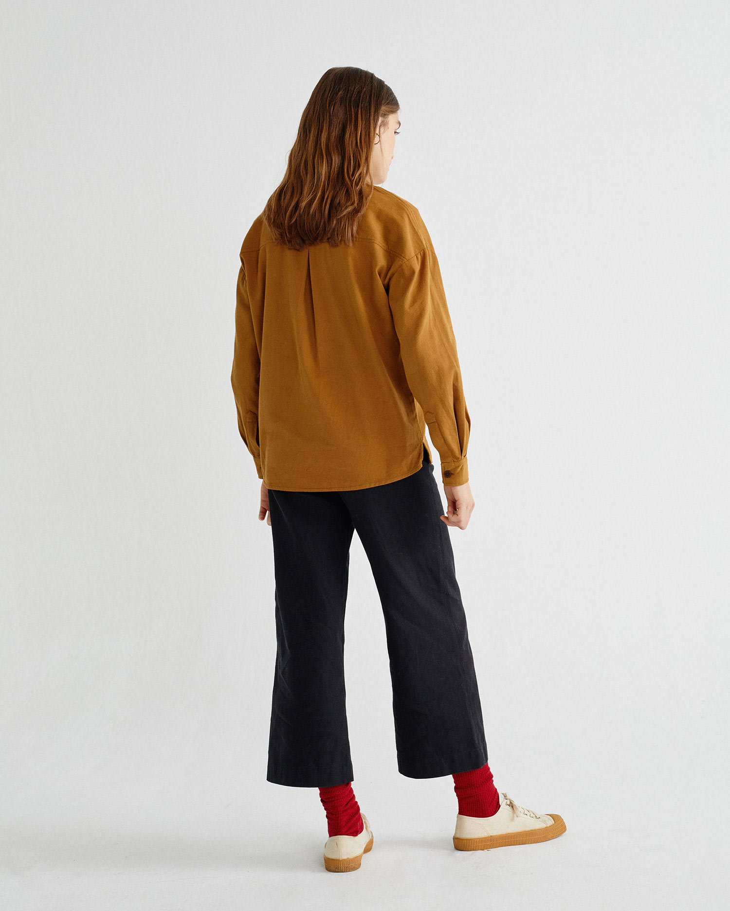 Chemise/veste caramel - BAU de Thinking MU 6