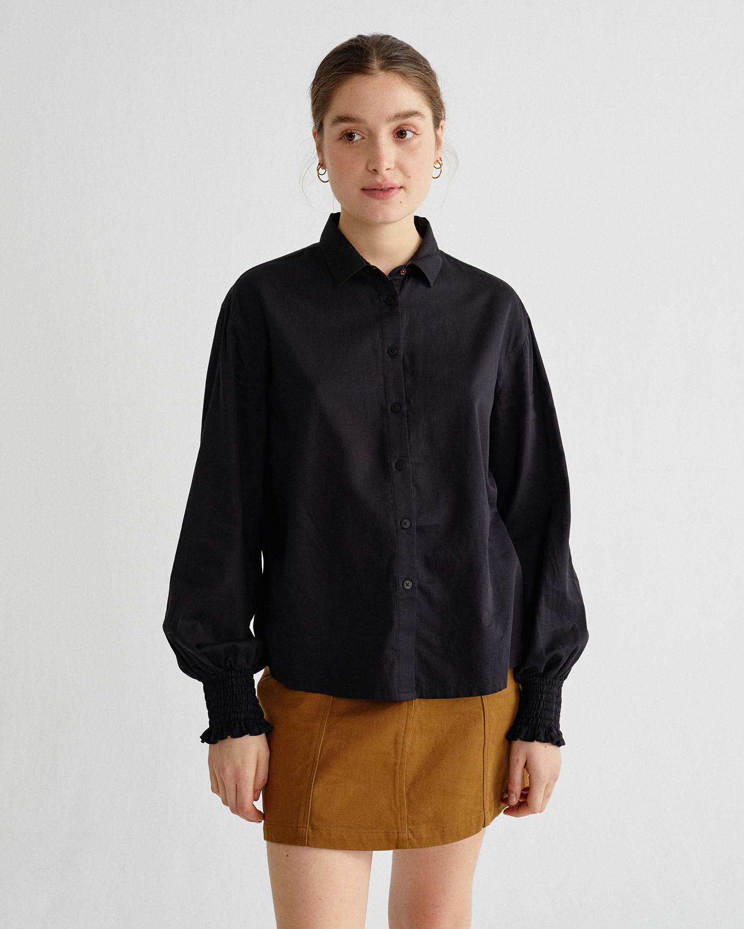 Chemisier noir - Ceres de Thinking MU 2