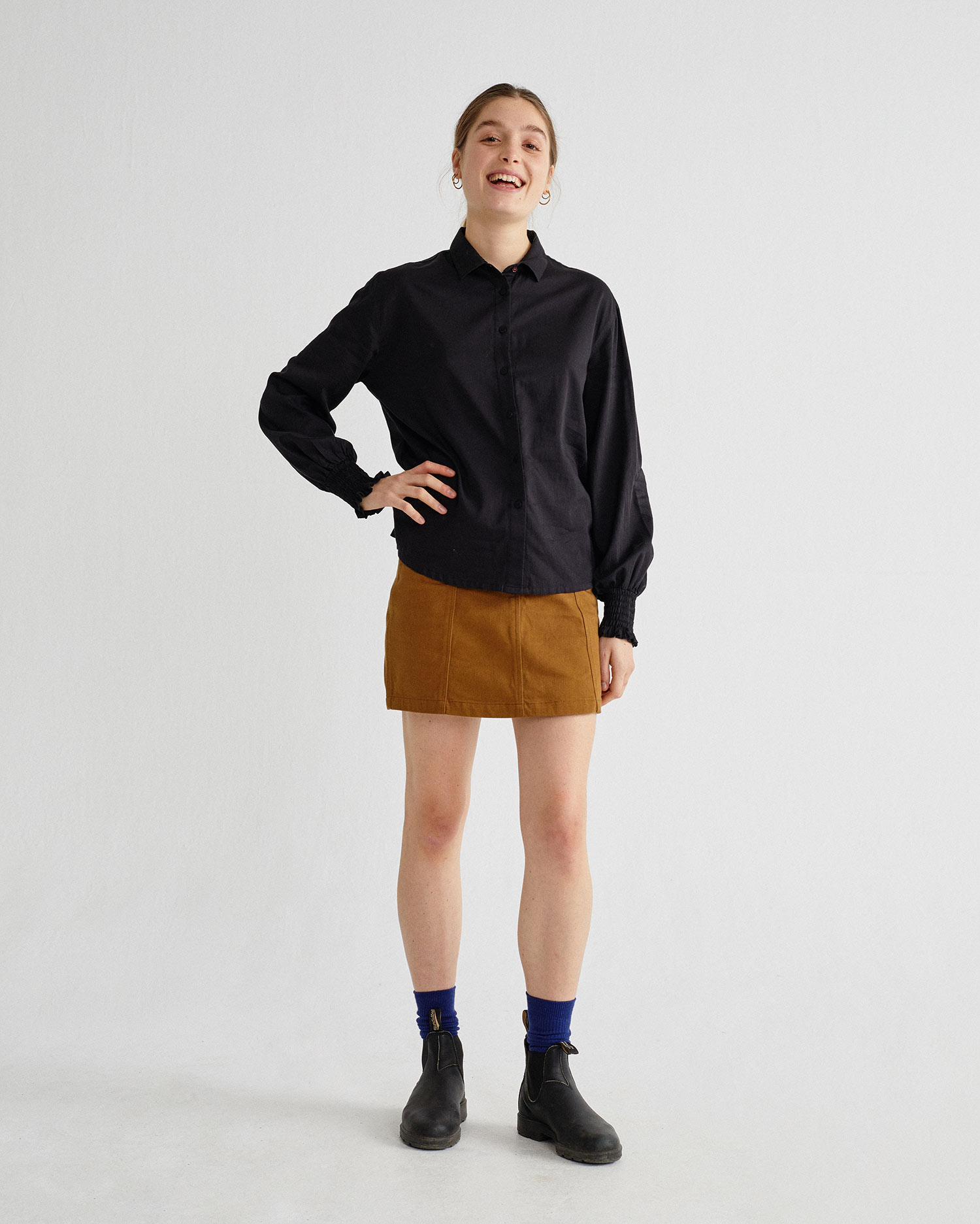 Chemisier noir - Ceres de Thinking MU 3