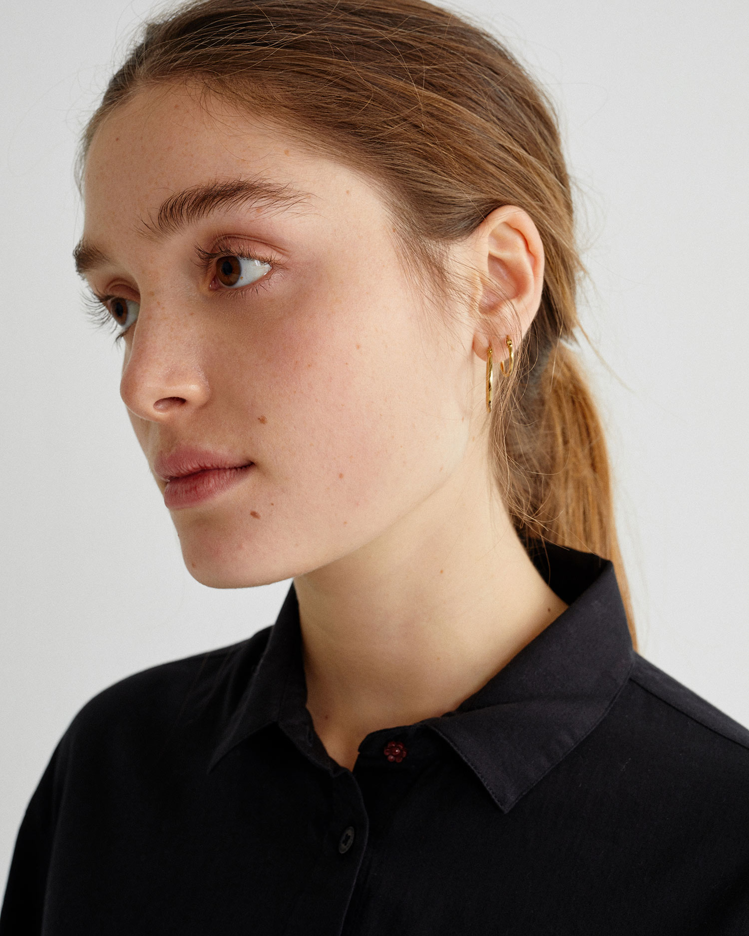 Chemisier noir - Ceres de Thinking MU 5