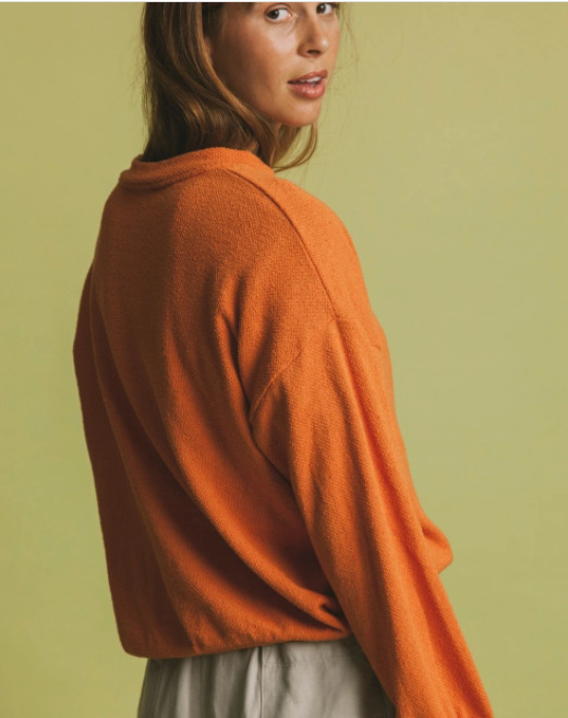 Sweat-shirt terracotta - Chilwa de Thinking MU. 4