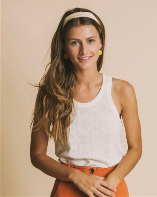 Haut débardeur écru - Nyos de Thinking MU 2