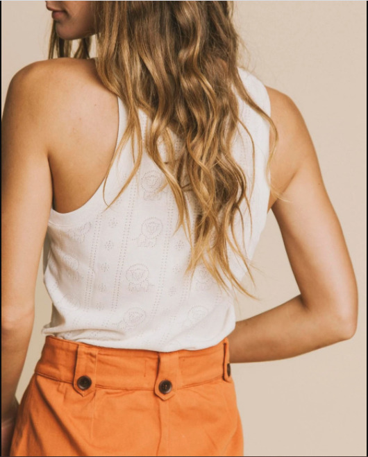 Haut débardeur écru - Nyos de Thinking MU 4