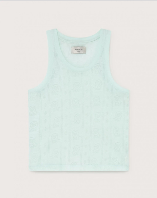 Haut débardeur vert d'eau - Nyos de Thinking MU 6