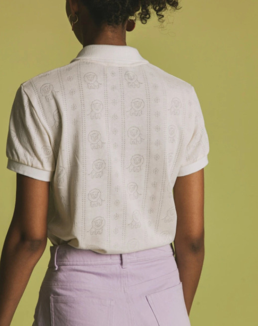 Polo écru - Luangwa de Thinking MU 3