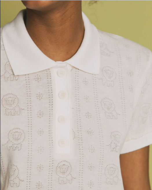 Polo écru - Luangwa de Thinking MU 4