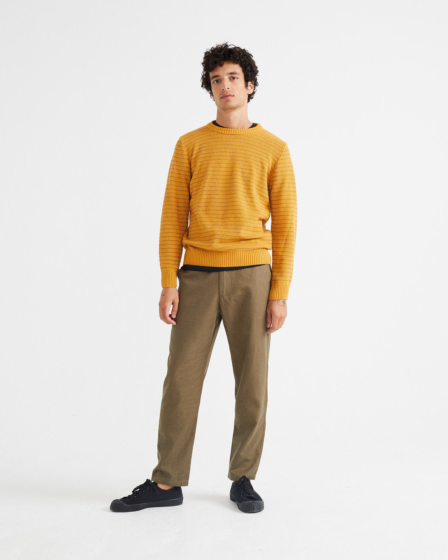 Sweater camel - Miki knitted de Thinking MU 4