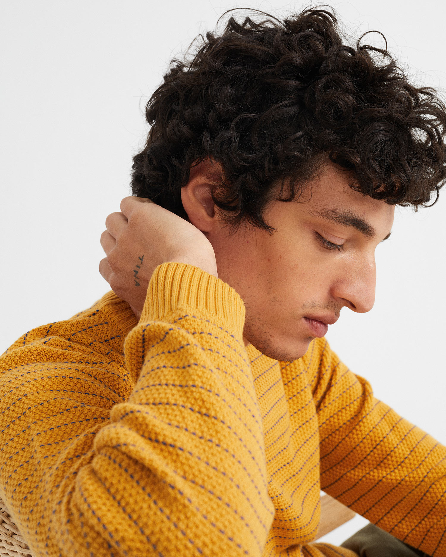 Sweater camel - Miki knitted de Thinking MU 5