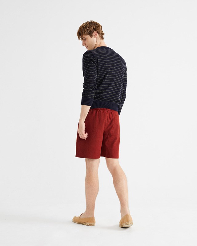 Sweater bleu marine - Miki knitted de Thinking MU 4