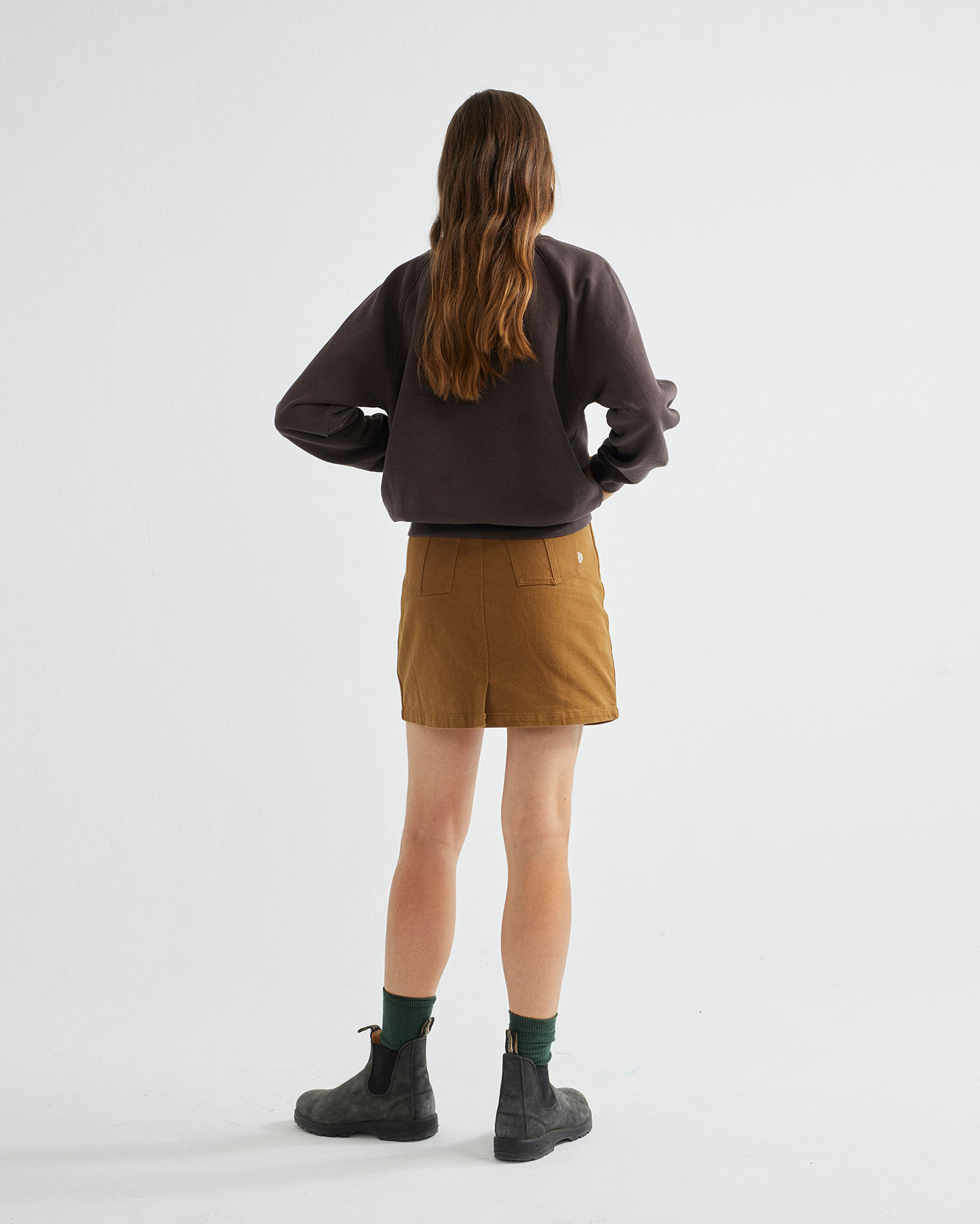 Sweat-shirt - Orange Hearts de Thinking MU. 5