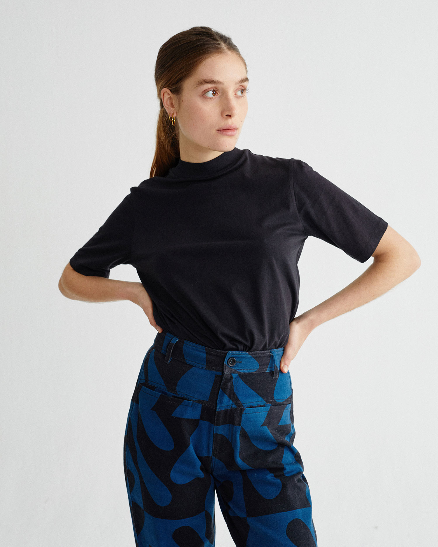 T-shirt basique noir - Mock de Thinking MU 2