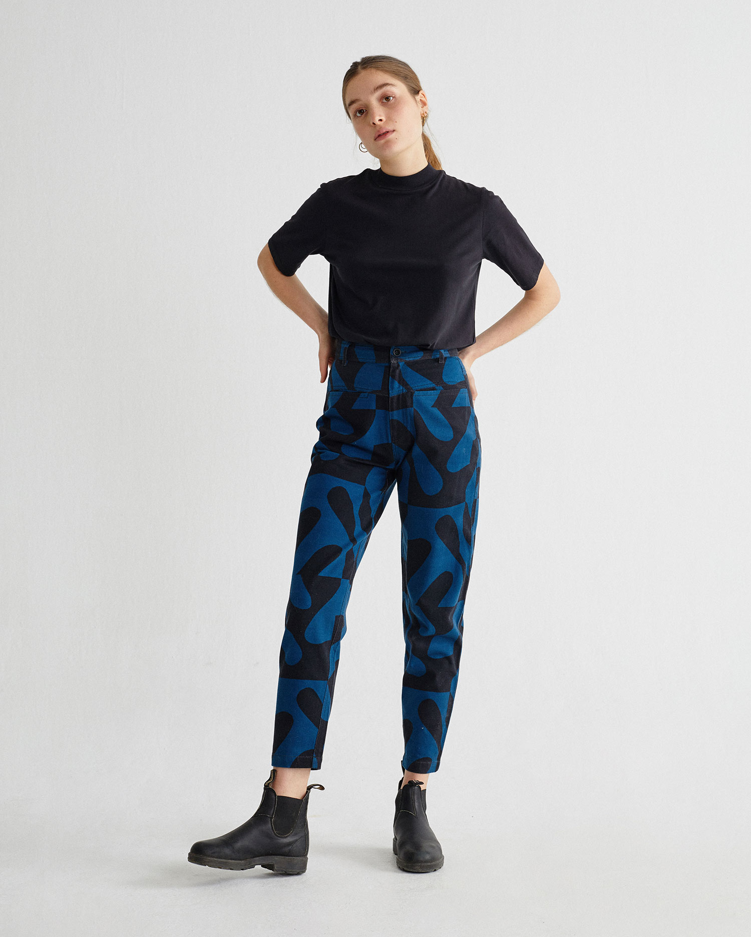 T-shirt basique noir - Mock de Thinking MU 4