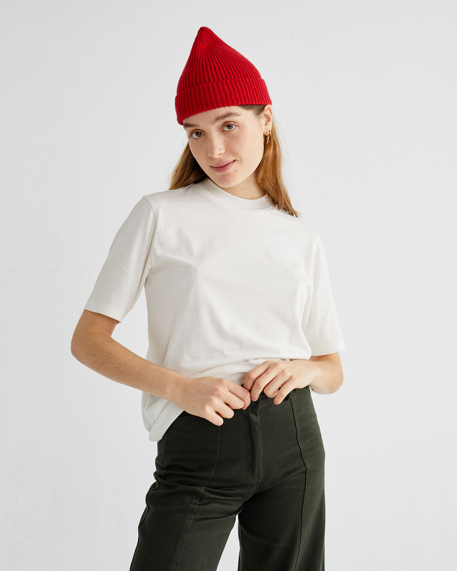 T-shirt basique blanc - Mock de Thinking MU 2