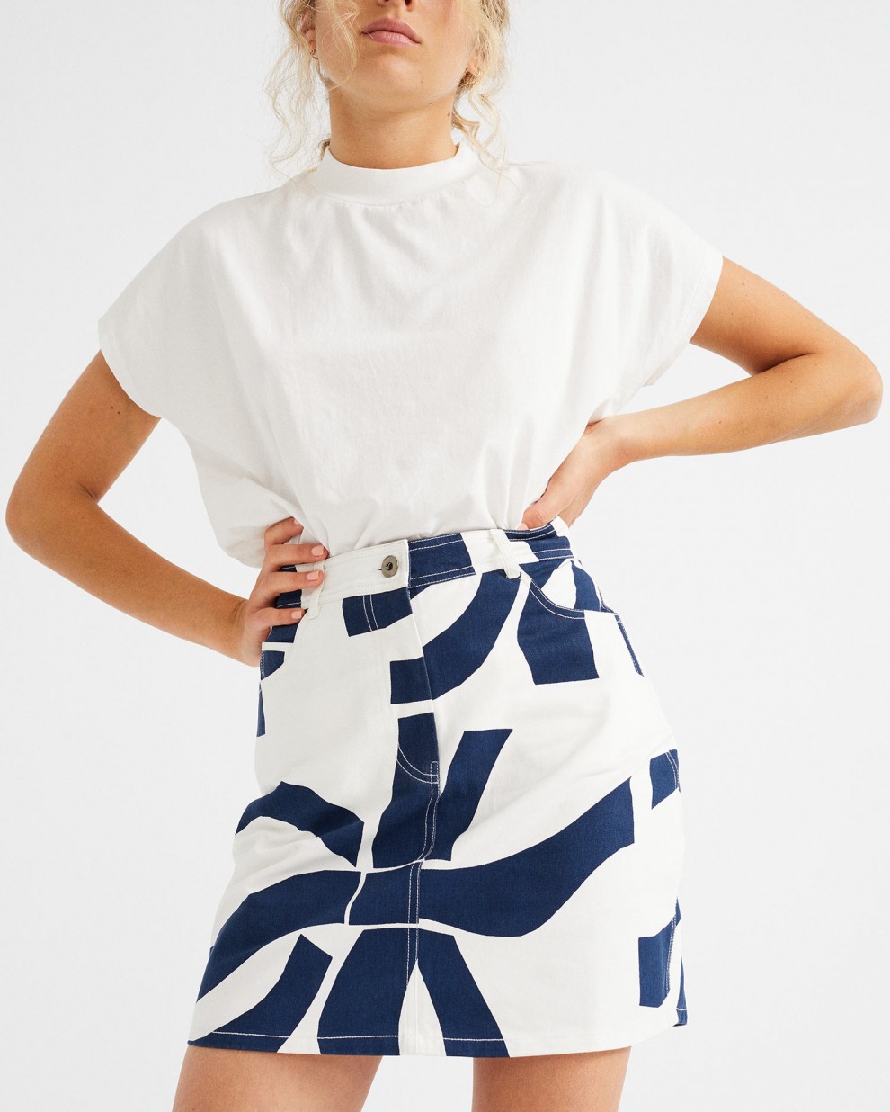 T-shirt blanc - Volta de Thinking MU 5