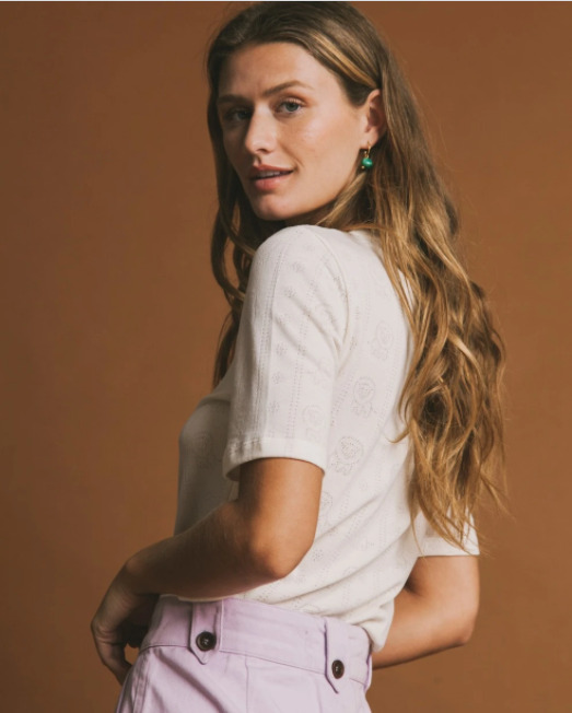 T-shirt écru - Mara de Thinking MU 3