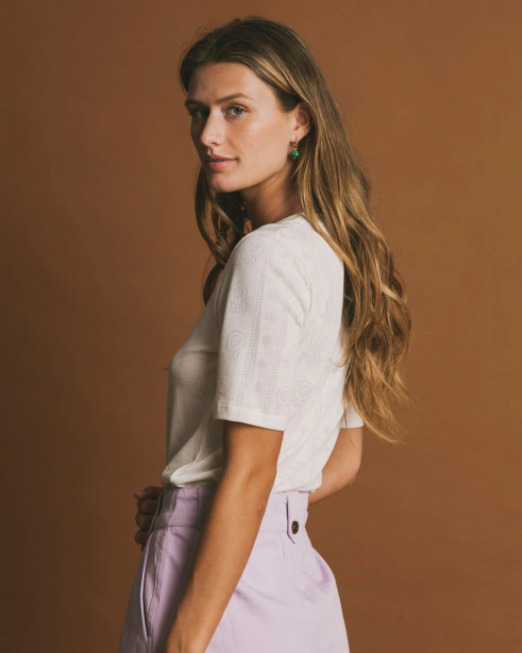 T-shirt écru - Mara de Thinking MU 5