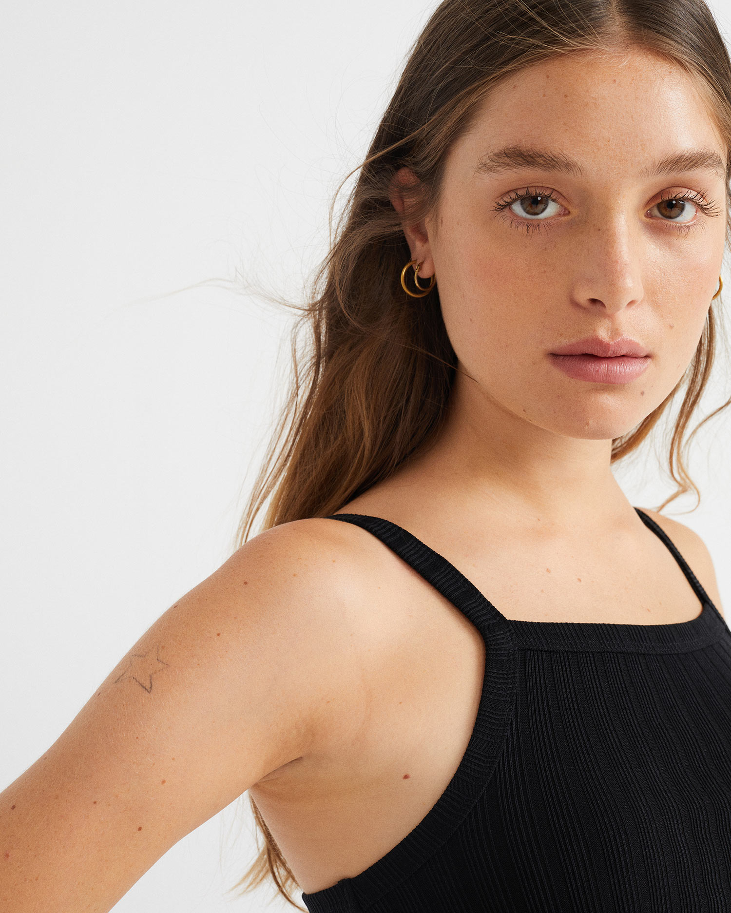 Débardeur noir - Trash Aster de Thinking MU 4