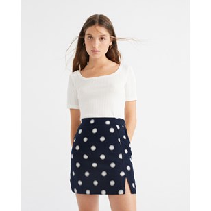 T-shirt blanc - Trash Sunflower de Thinking MU