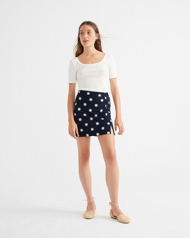 T-shirt blanc - Trash Sunflower de Thinking MU 5
