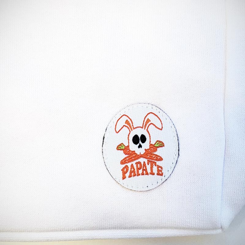 panier rangement enfant coton bio lapin papate