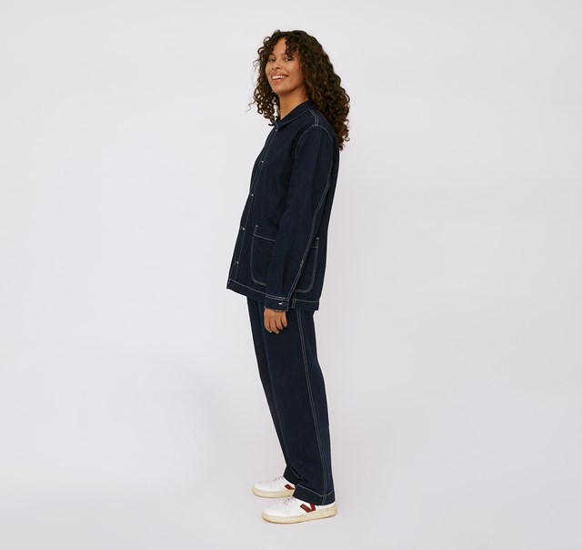 Jacket en jean - Circular Denim de Organic basics 7