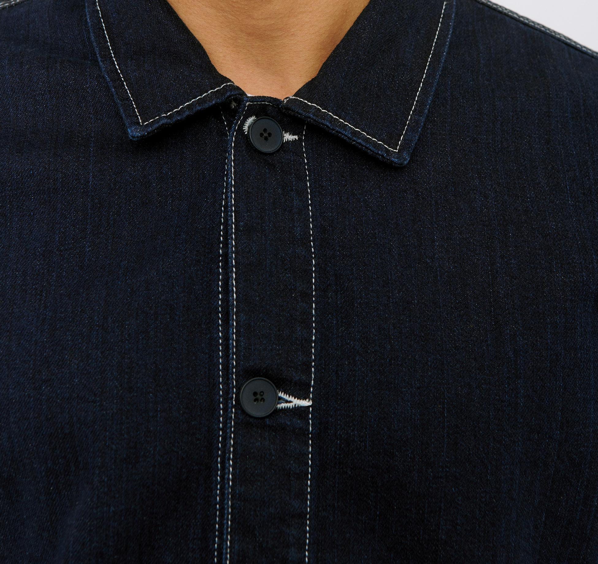 Jacket en jean - Circular Denim de Organic basics 4