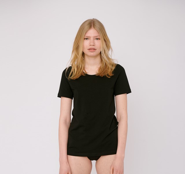 T-shirt stretch noir - Organic basics 2
