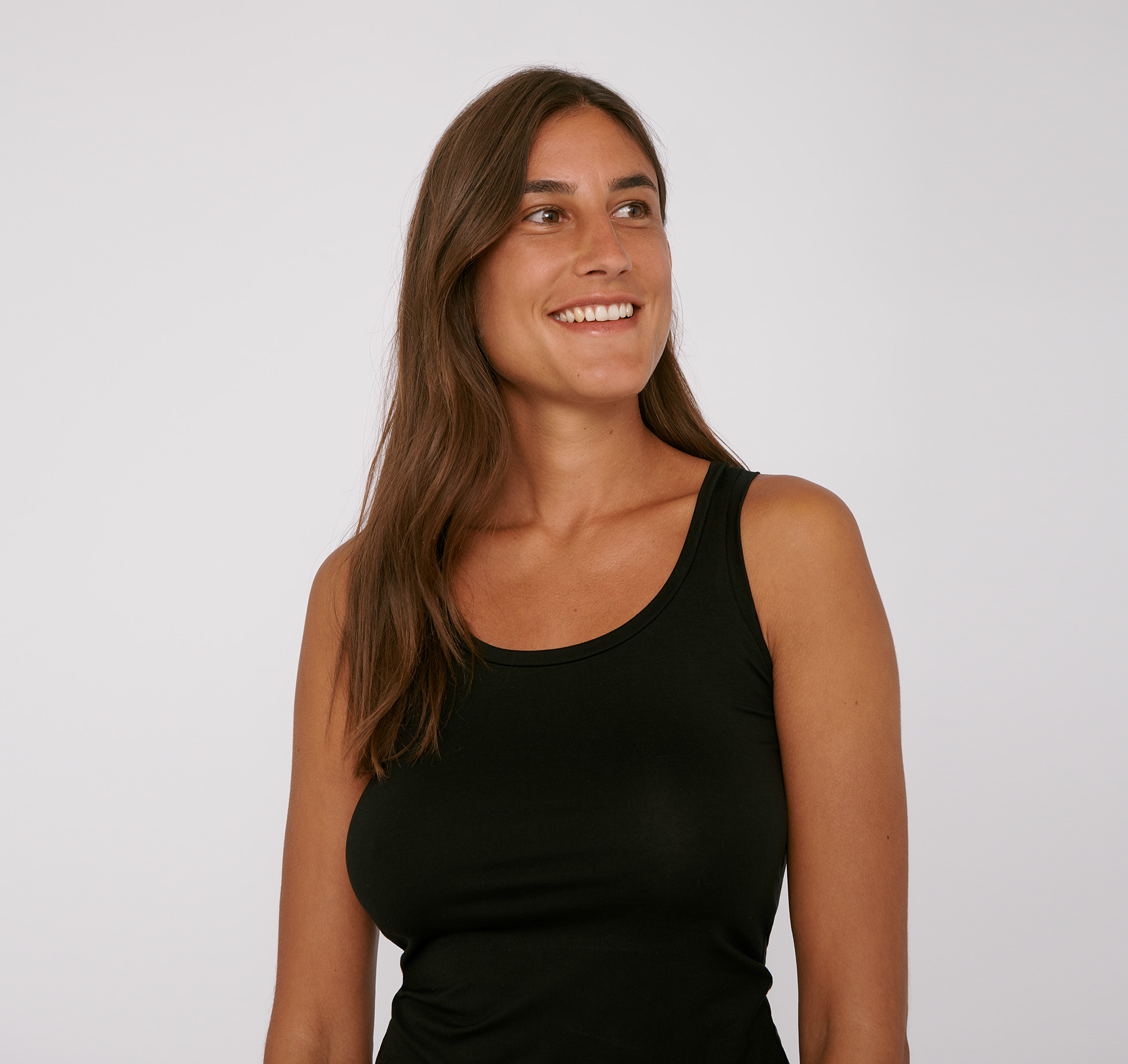 Marcel Lite Tank noir - Organic basics 2