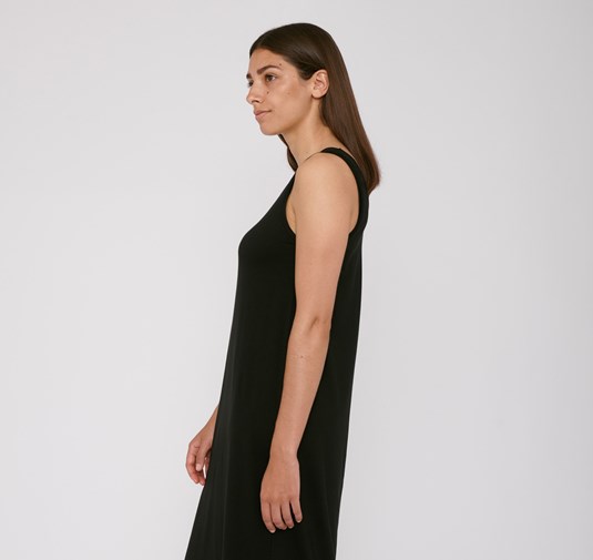 Robe t-shirt Lite noire - Organic basics