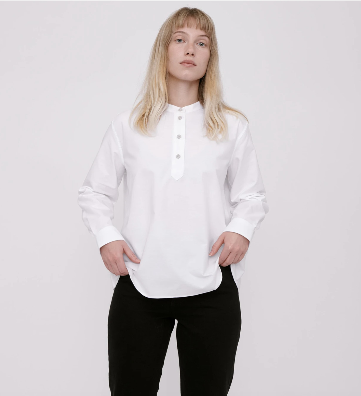 Chemise Oxford blanche - Organic Basics 5