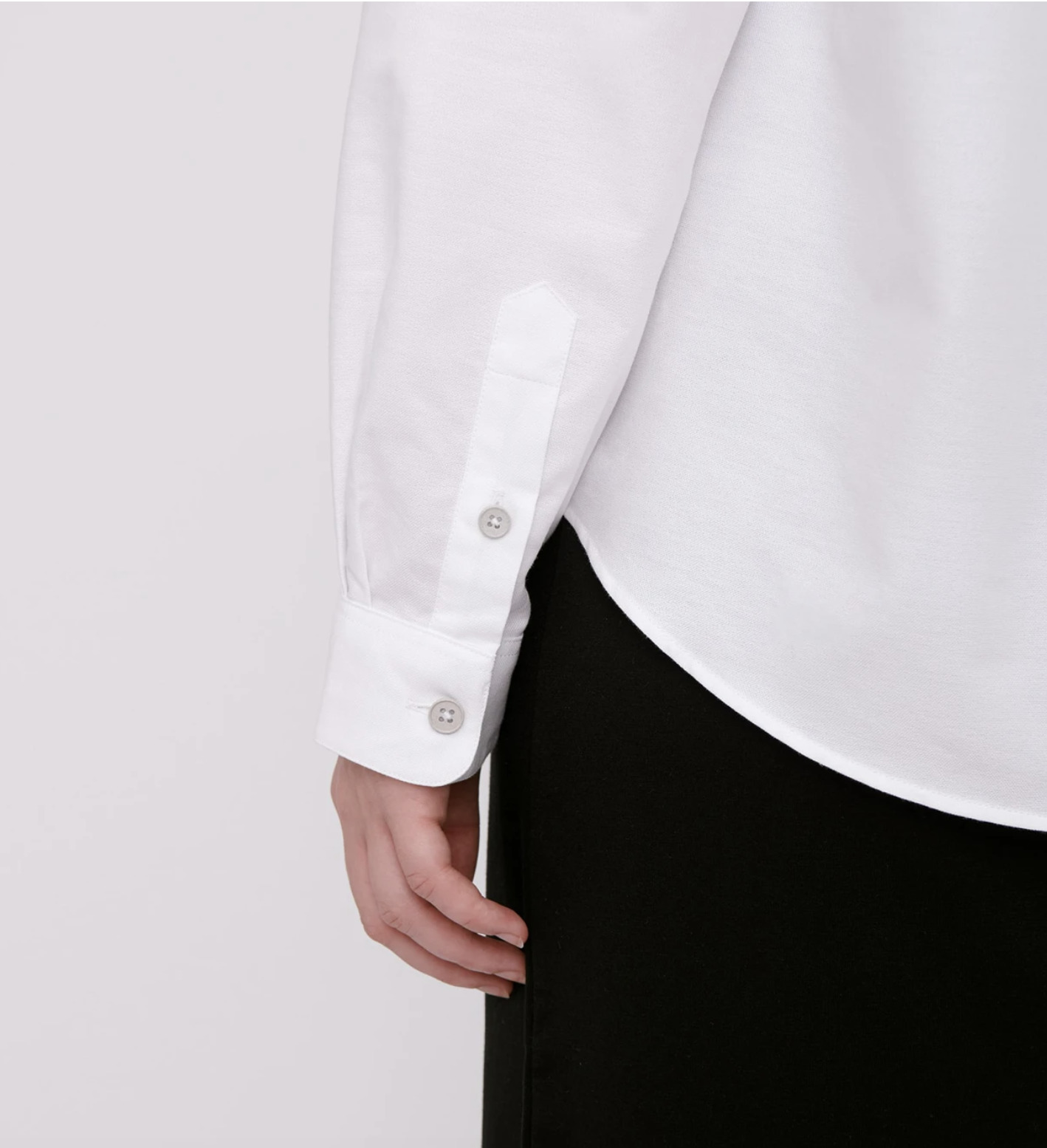 Chemise Oxford blanche - Organic Basics 6