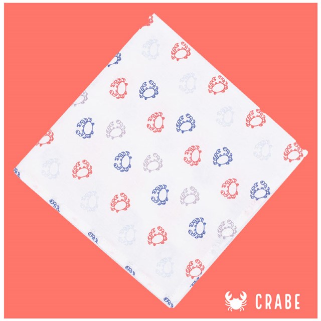 Crabe - Mouchoir en Coton Bio 6