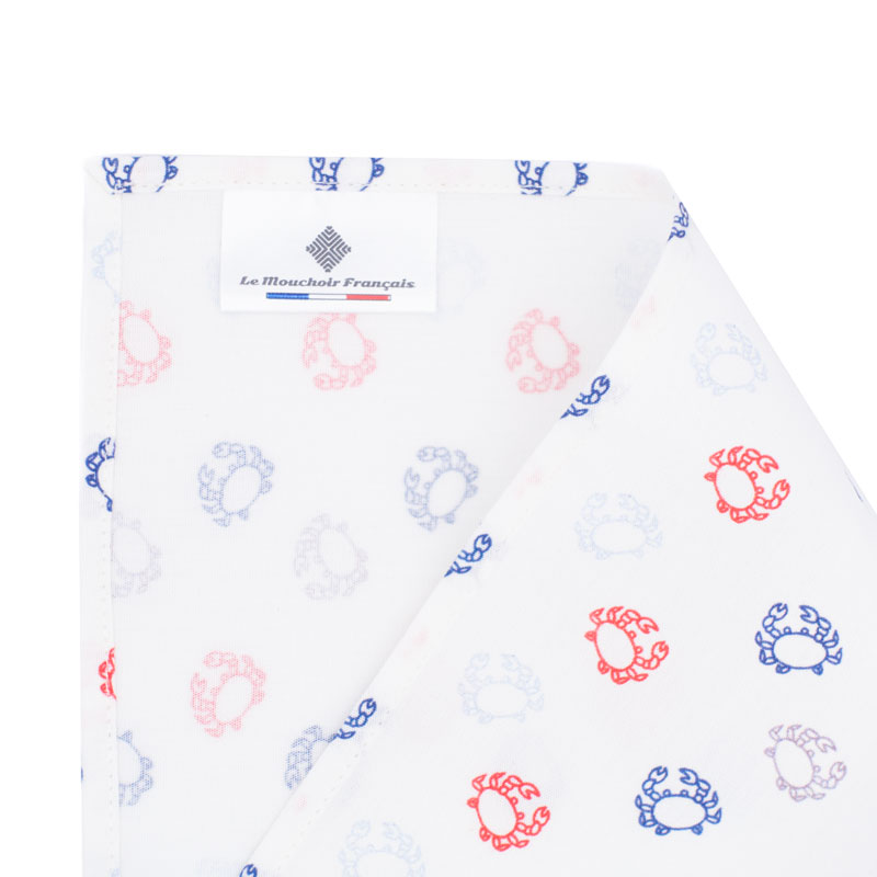 Crabe - Mouchoir en Coton Bio 4