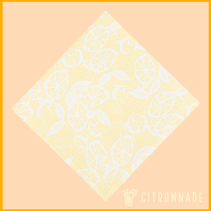 Citronnade - Mouchoir en Coton Bio 2