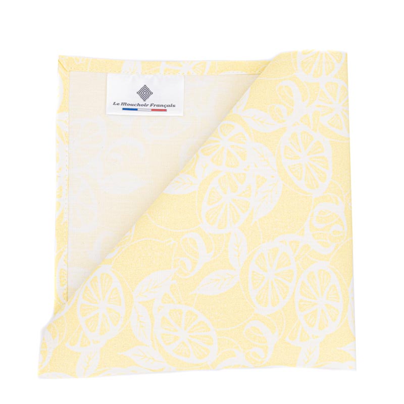 Citronnade - Mouchoir en Coton Bio 5