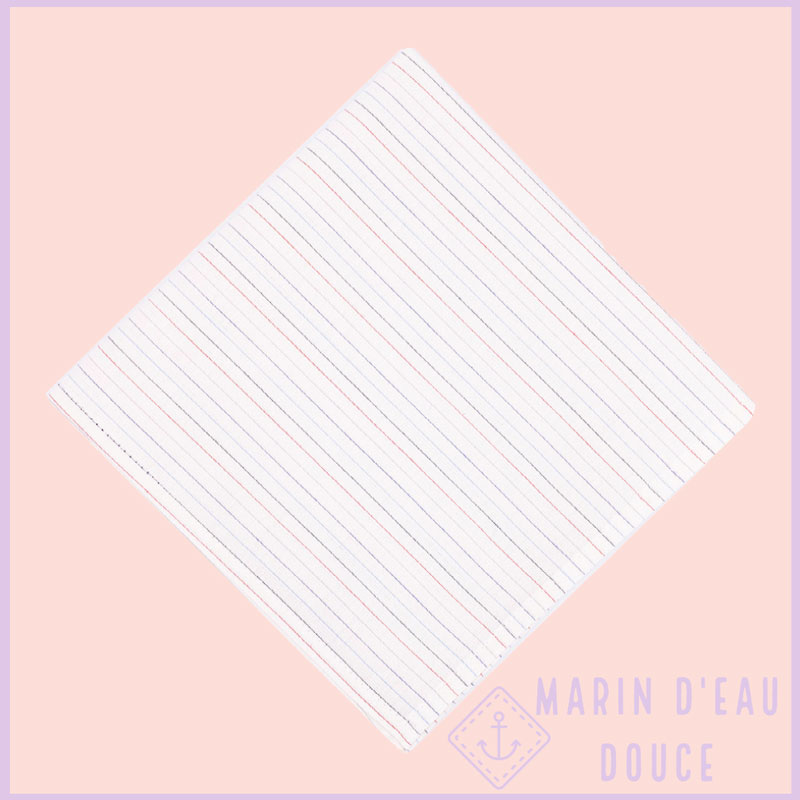 Marin d'eau douce - Mouchoir en Coton Bio 2