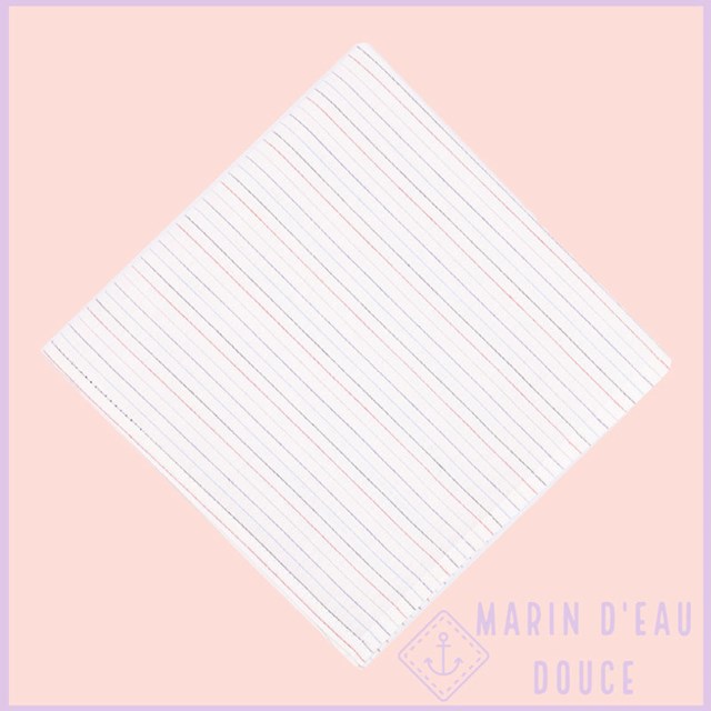 Marin d'eau douce - Mouchoir en Coton Bio 2