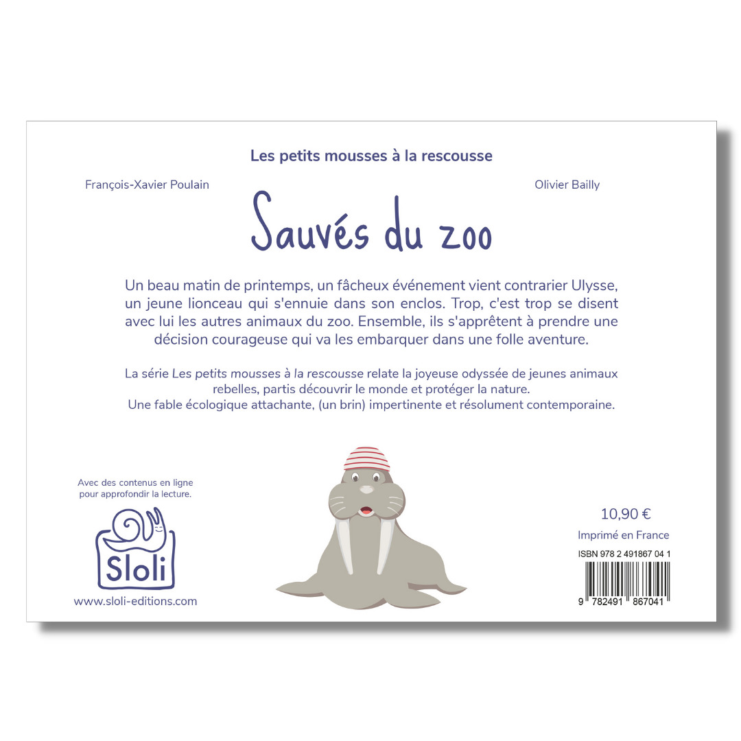 Sauvés du zoo - Tome 1 de la série "Les petits mousses à la rescousse" 3