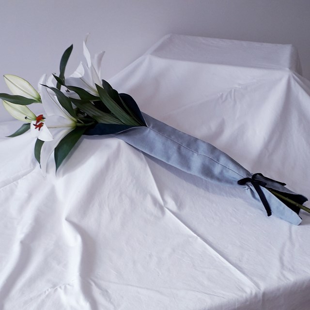 Cône à fleurs - Bleu gris / Vert nori 3