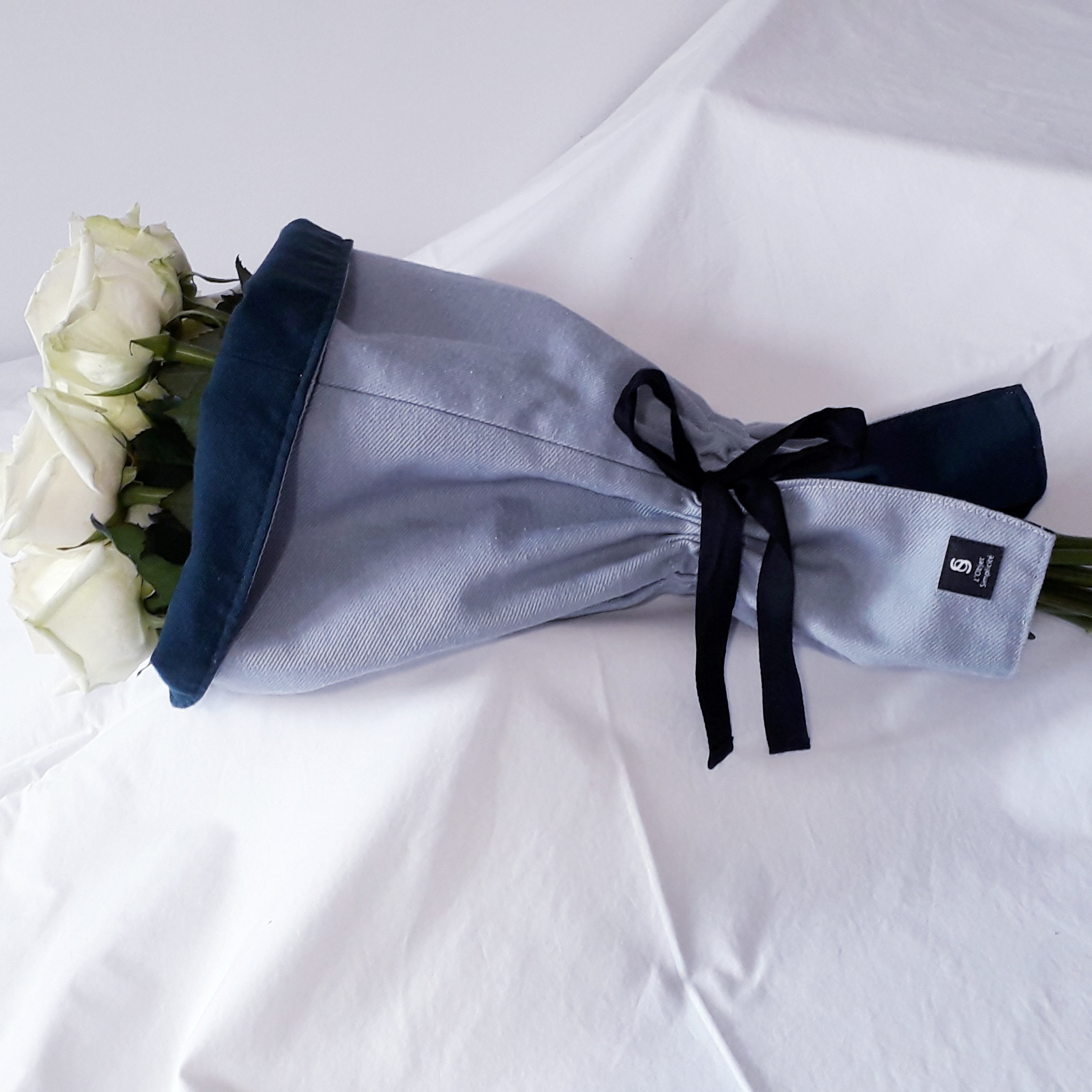 Cône à fleurs - Bleu gris / Vert nori 4