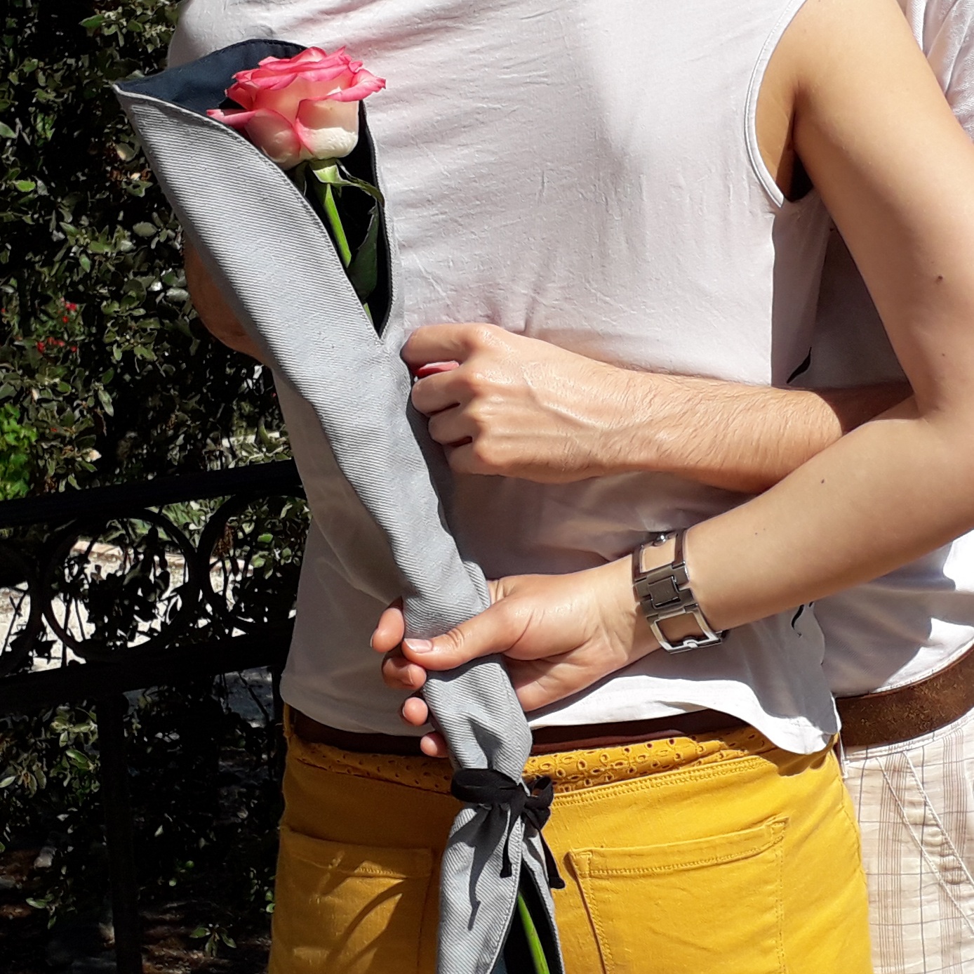 Cône à fleurs - Bleu gris / Vert nori 6