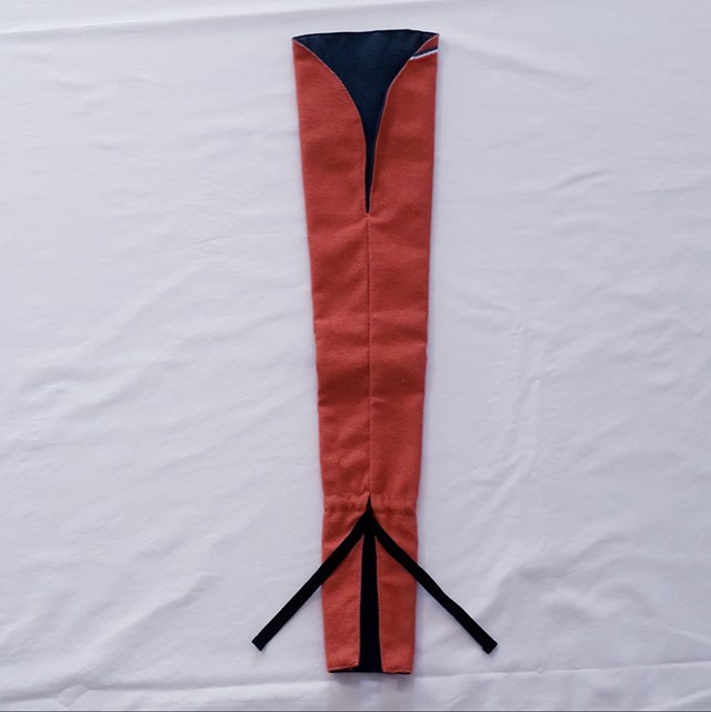 Cône à fleurs - Orange rouille / Vert nori 9
