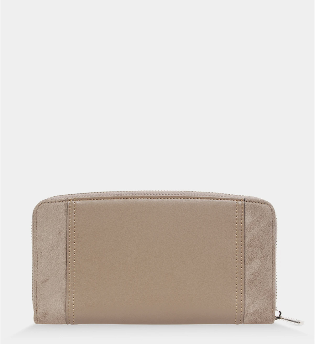 Portefeuille taupe vegan - COMPAGNON OXYMORE de Ashoka Paris 5